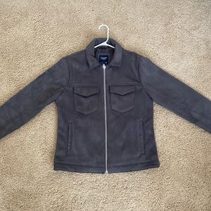 Abercrombie & Fitch Vegan Suede Jacket